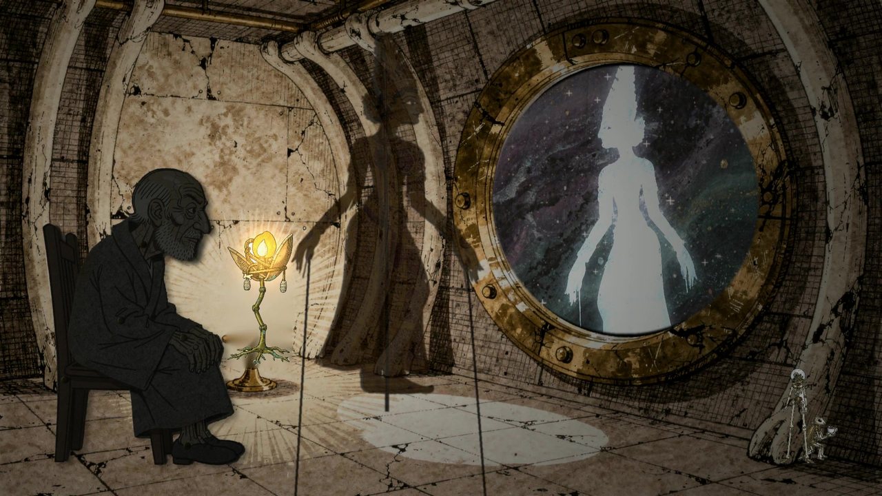 the Resonant in the viewport, Imran in shadow