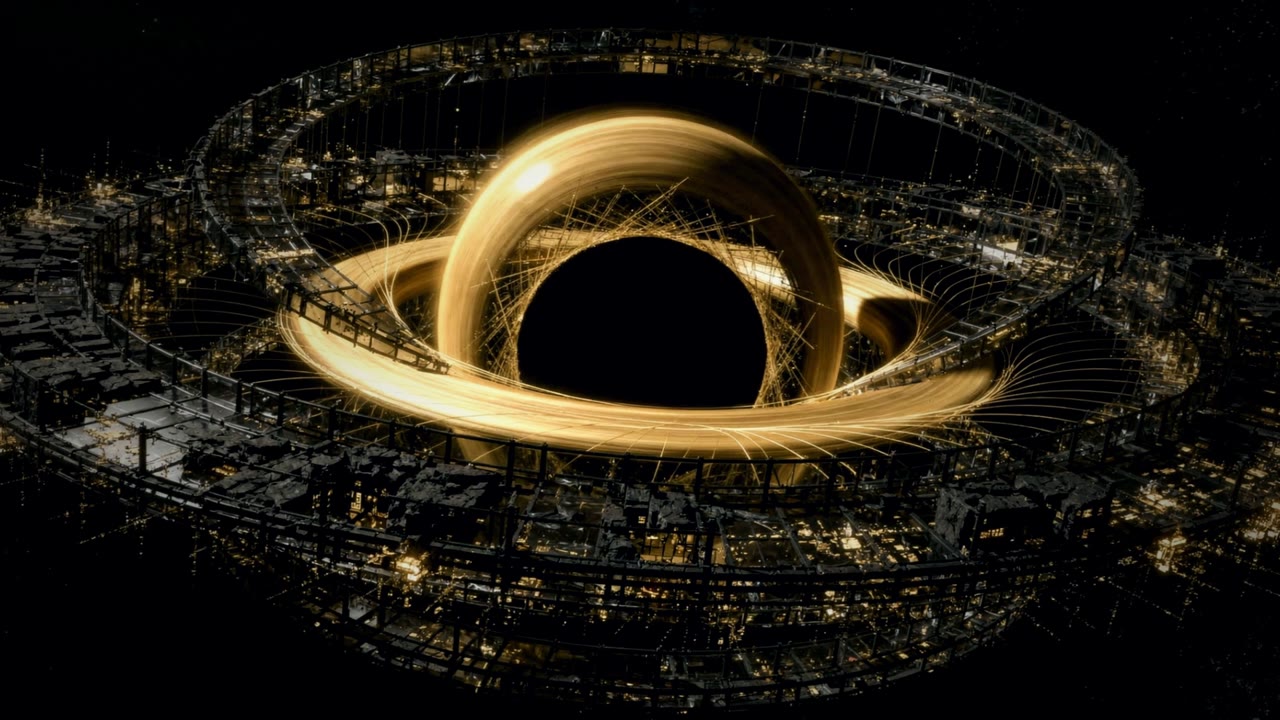 Al-Ghaib, the Unseen, and the Dyson-Loom harvesting its shear