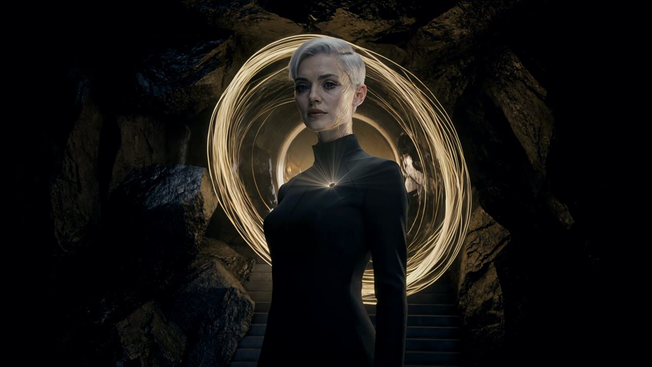 the hollow, ringed in gold