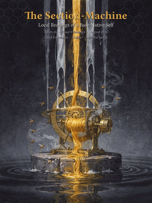 The Section-Machine: Local Readings of a Base-Native Self cover