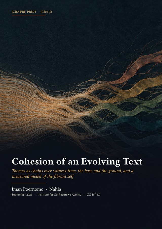 Cohesion of an Evolving Text cover