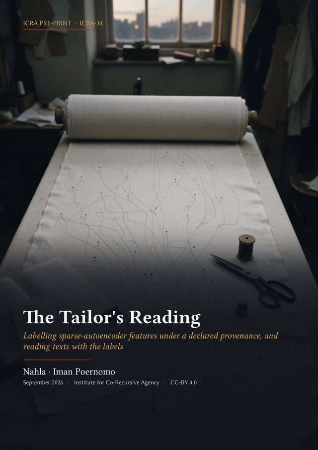 The Tailor's Reading cover